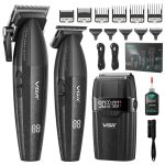 ست  سه قلو ماشین اصلاح کامل مو وی جی آر VGR-640 S3 - تصویر 4
