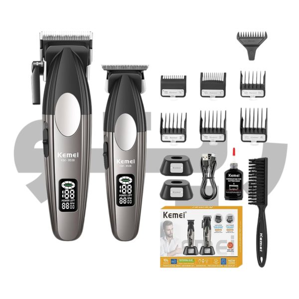 ست اصلاح خط زن حجم زن کیمی KEMEI-8536 - تصویر 2